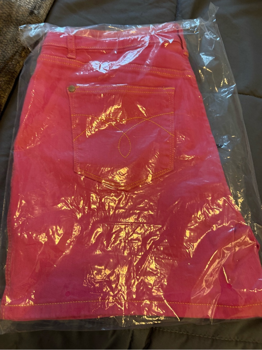 Judy Blue Hot Pink Denim Shorts - Picture 3 of 3